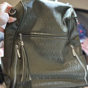 Unk Olive Green Backpack